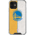 NBA Golden State Warriors Canvas iPhone 12 Clear Case