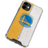NBA Golden State Warriors Canvas iPhone 12 Clear Case