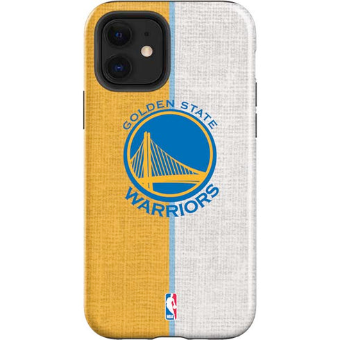 NBA Golden State Warriors Canvas iPhone 12 Impact Case