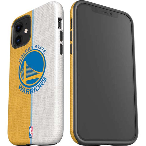 NBA Golden State Warriors Canvas iPhone 12 Impact Case
