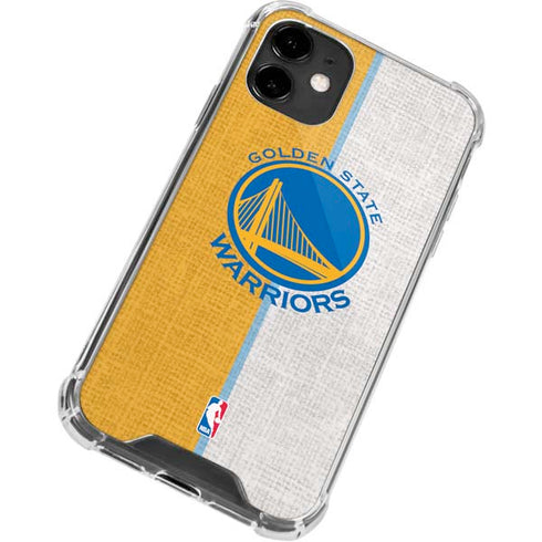 NBA Golden State Warriors Canvas iPhone 12 Mini Clear Case