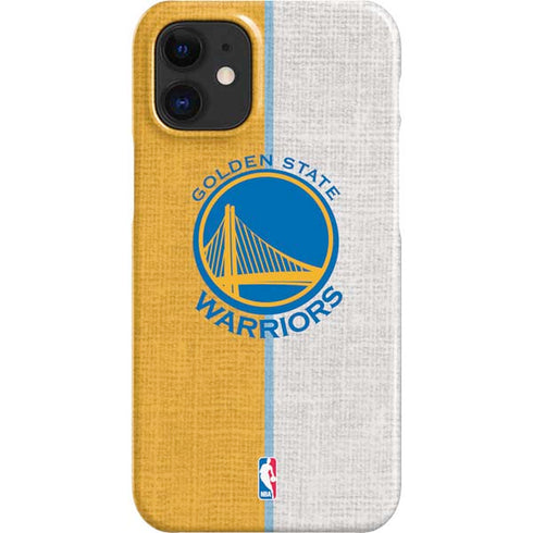 NBA Golden State Warriors Canvas iPhone 12 Mini Lite Case