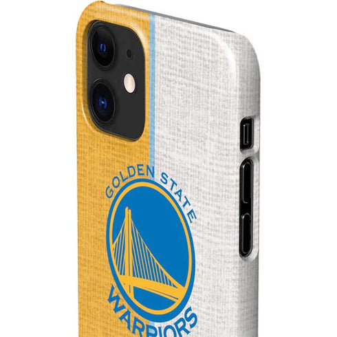 NBA Golden State Warriors Canvas iPhone 12 Mini Lite Case