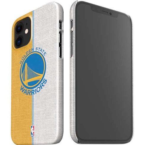 NBA Golden State Warriors Canvas iPhone 12 Mini Lite Case