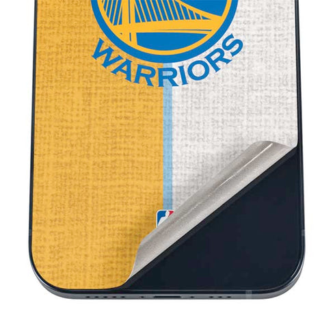 NBA Golden State Warriors Canvas iPhone 12 Mini Skin