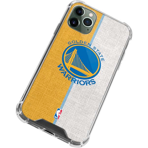 NBA Golden State Warriors Canvas iPhone 12 Pro Clear Case