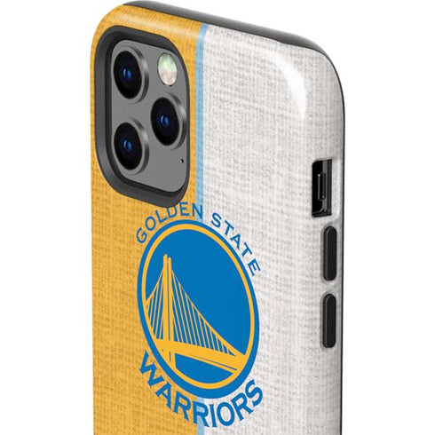 NBA Golden State Warriors Canvas iPhone 12 Pro Impact Case