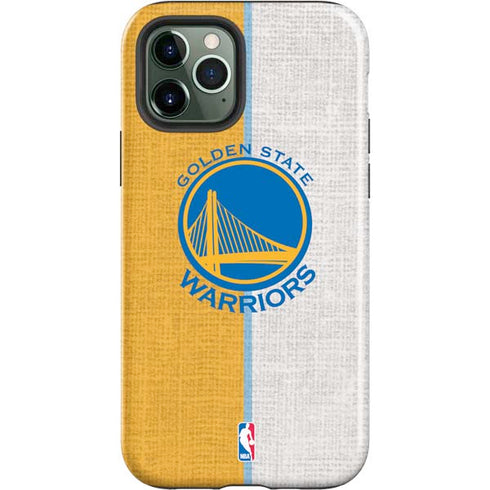 NBA Golden State Warriors Canvas iPhone 12 Pro Max Impact Case