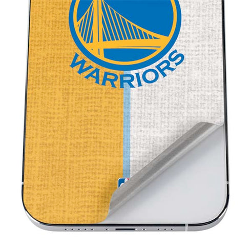 NBA Golden State Warriors Canvas iPhone 12 Pro Skin