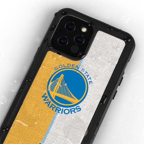NBA Golden State Warriors Canvas iPhone 12 Pro Waterproof Case