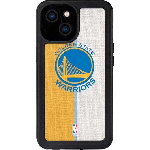 NBA Golden State Warriors Canvas iPhone 13 Mini Waterproof Case