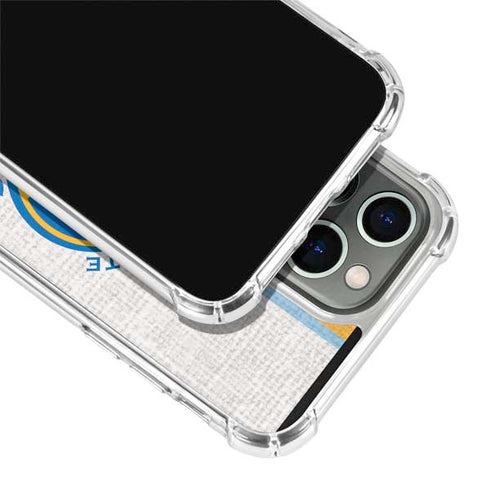 NBA Golden State Warriors Canvas iPhone 13 Pro Clear Case