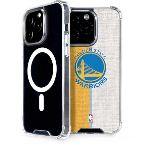 NBA Golden State Warriors Canvas iPhone 13 Pro MagSafe Case