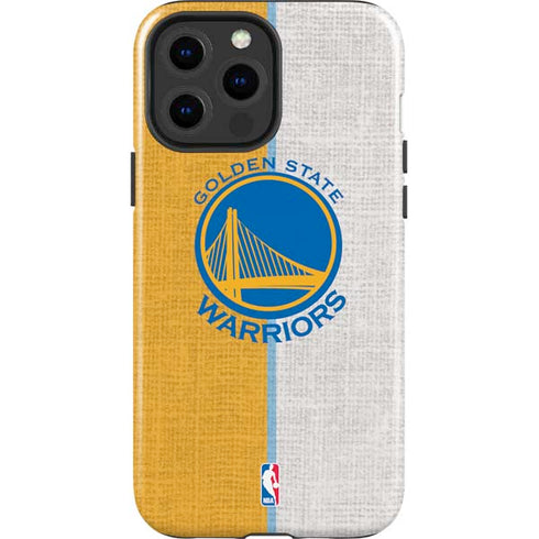NBA Golden State Warriors Canvas iPhone 13 Pro Max Impact Case