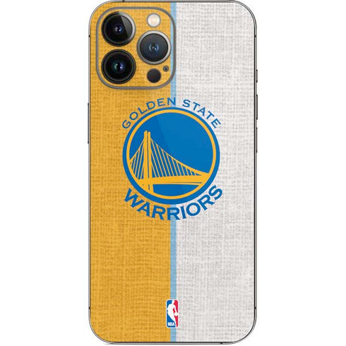 NBA Golden State Warriors Canvas iPhone 13 Pro Max Skin