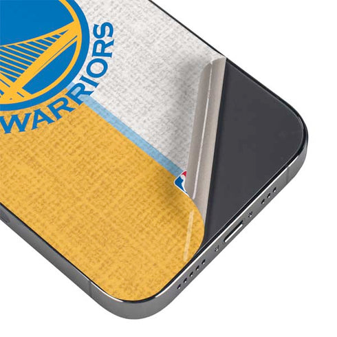 NBA Golden State Warriors Canvas iPhone 13 Pro Max Skin
