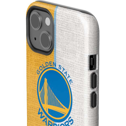 NBA Golden State Warriors Canvas iPhone 15 Impact Case