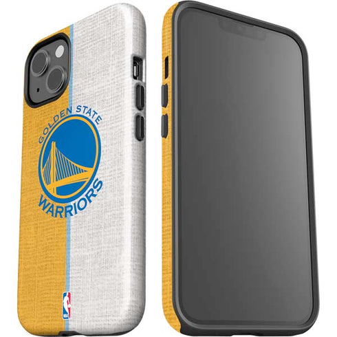 NBA Golden State Warriors Canvas iPhone 15 Impact Case