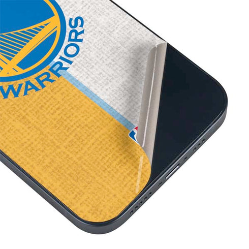 NBA Golden State Warriors Canvas iPhone 14 Plus Skin