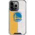 NBA Golden State Warriors Canvas iPhone 14 Pro Clear Case