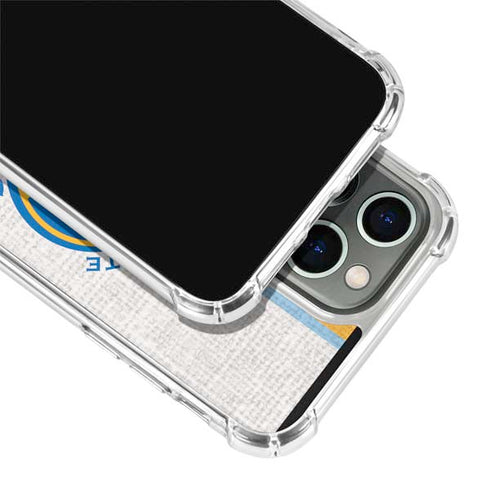 NBA Golden State Warriors Canvas iPhone 15 Pro Clear Case