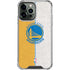 NBA Golden State Warriors Canvas iPhone 14 Pro Max Clear Case