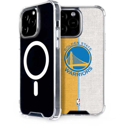 NBA Golden State Warriors Canvas iPhone 15 Pro Max MagSafe Case