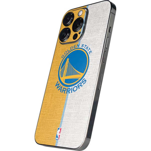 NBA Golden State Warriors Canvas iPhone 14 Pro Max Skin