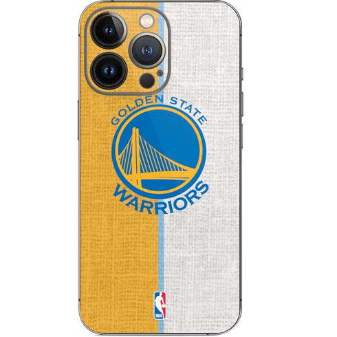 NBA Golden State Warriors Canvas iPhone 14 Pro Skin
