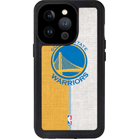 NBA Golden State Warriors Canvas iPhone 14 Pro Waterproof Case