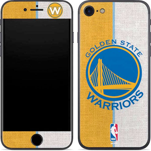 NBA Golden State Warriors Canvas iPhone 7 Skin