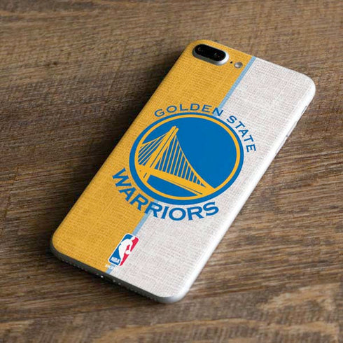 NBA Golden State Warriors Canvas iPhone 8 Plus Skin