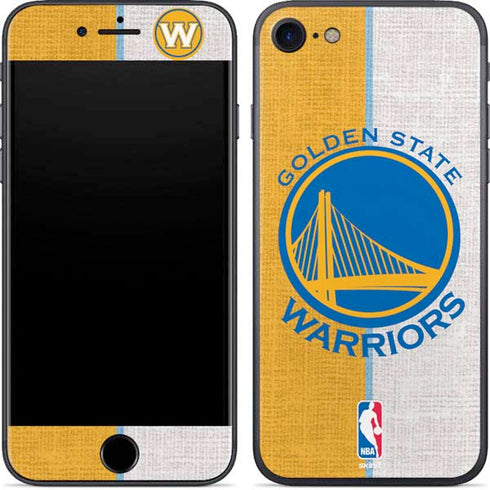 NBA Golden State Warriors Canvas iPhone 8 Skin