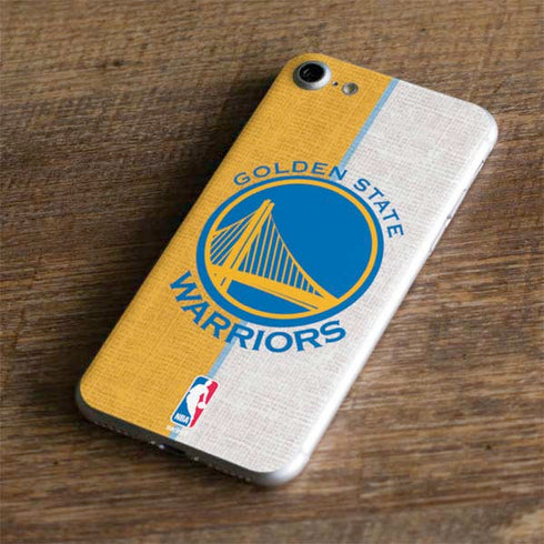 NBA Golden State Warriors Canvas iPhone 8 Skin