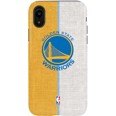 NBA Golden State Warriors Canvas iPhone XR Pro Case