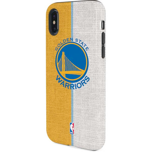 NBA Golden State Warriors Canvas iPhone XS Pro Case