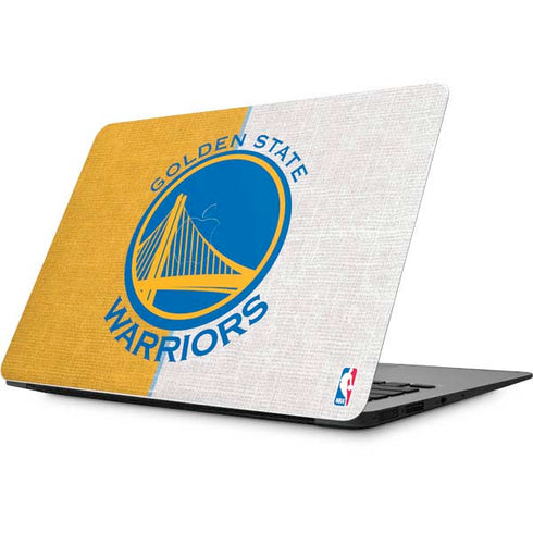 NBA Golden State Warriors Canvas Apple MacBook Skin