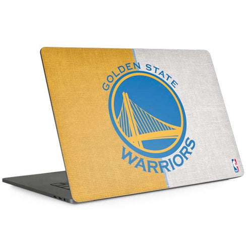 NBA Golden State Warriors Canvas Apple MacBook Pro 15-inch Skin