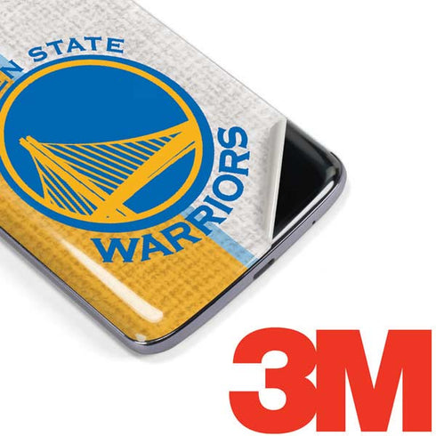 NBA Golden State Warriors Canvas Moto E5 Plus Skin