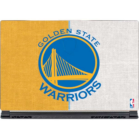 NBA Golden State Warriors Canvas MSI GS65 Stealth Laptop Skin