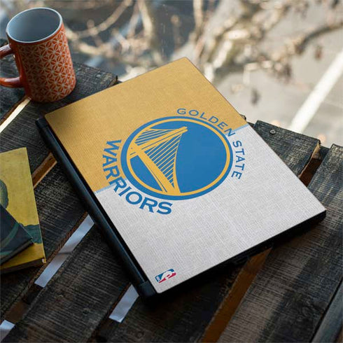 NBA Golden State Warriors Canvas MSI GS65 Stealth Laptop Skin