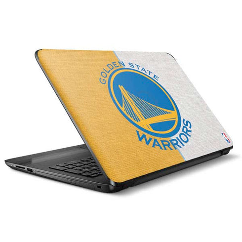 NBA Golden State Warriors Canvas HP Notebook Skin