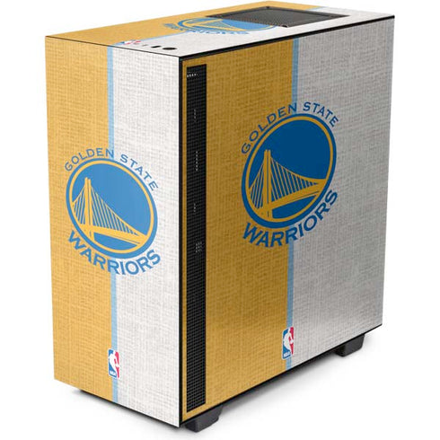 NBA Golden State Warriors Canvas NZXT H510 Compact ATX Mid-Tower Case Skin
