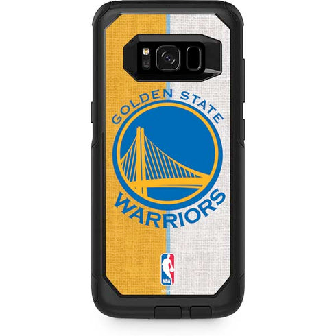 NBA Golden State Warriors Canvas Otterbox Commuter Galaxy Skin