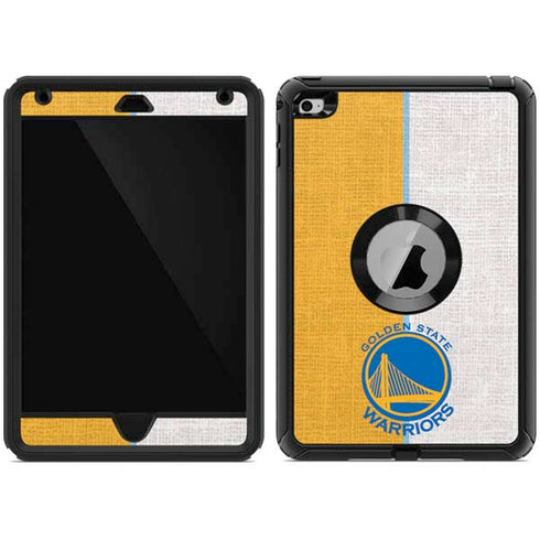 NBA Golden State Warriors Canvas Otterbox Defender iPad Skin