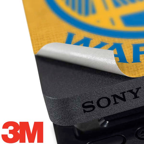 NBA Golden State Warriors Canvas PS4 Slim Bundle Skin