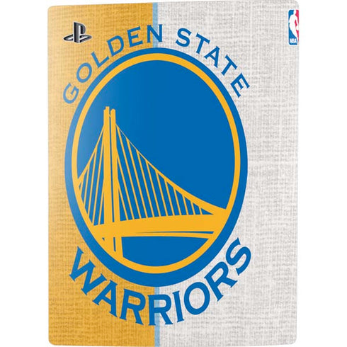 NBA Golden State Warriors Canvas PS5 Bundle Skin