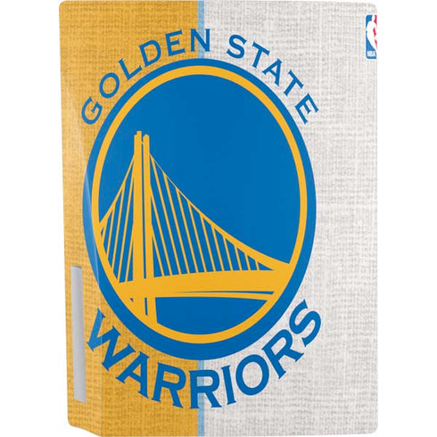 NBA Golden State Warriors Canvas PS5 Console Skin