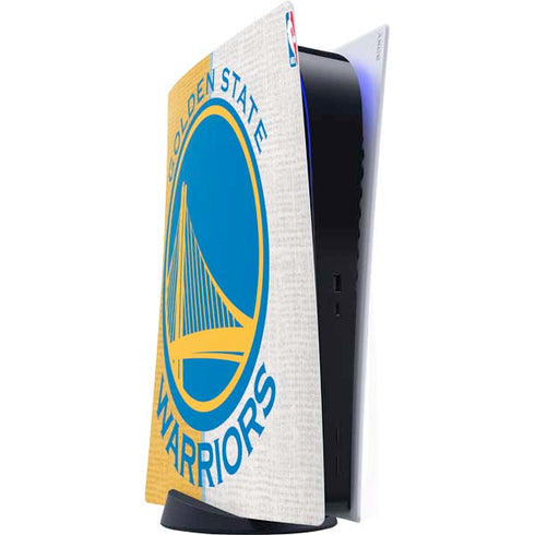 NBA Golden State Warriors Canvas PS5 Digital Edition Console Skin