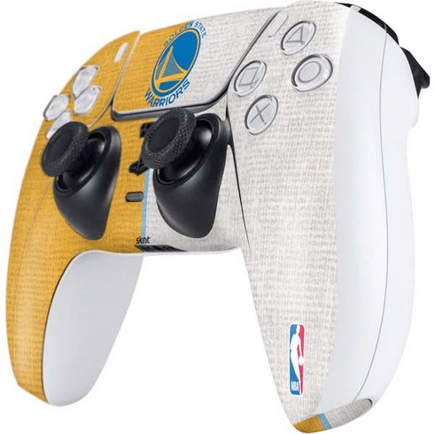 NBA Golden State Warriors Canvas PS5 Controller Skin